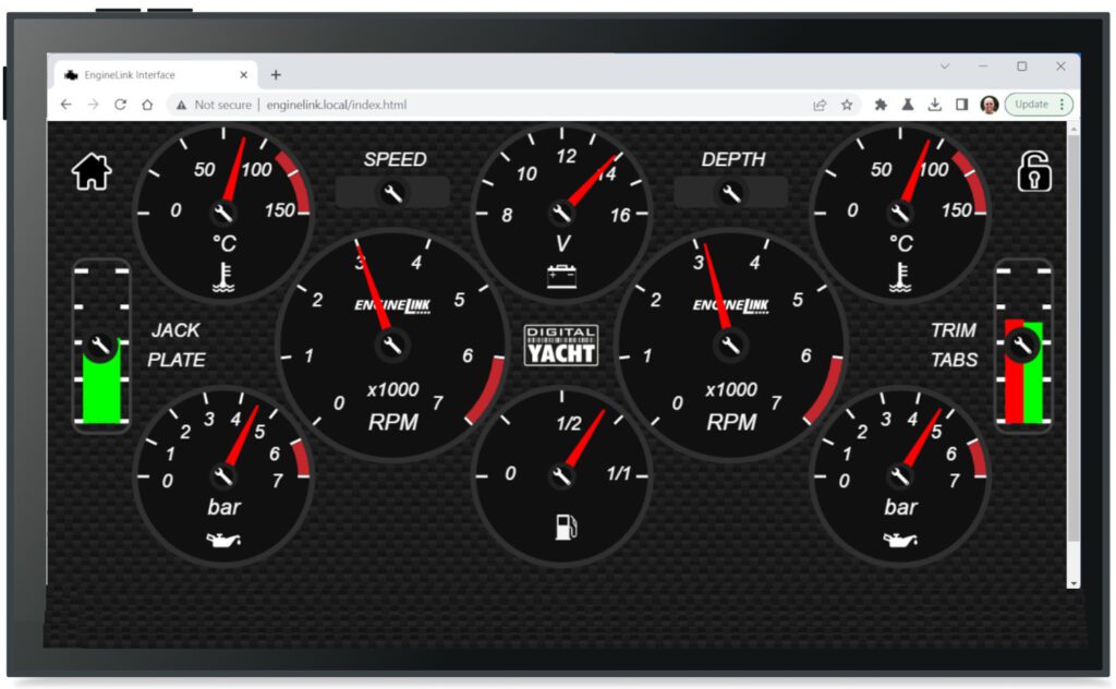 digital yacht engine link